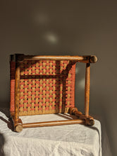 Load image into Gallery viewer, Mid-century Woven Seagrass Stool
