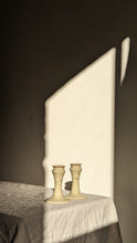 Load image into Gallery viewer, Pair of denbyshire candlestick holders
