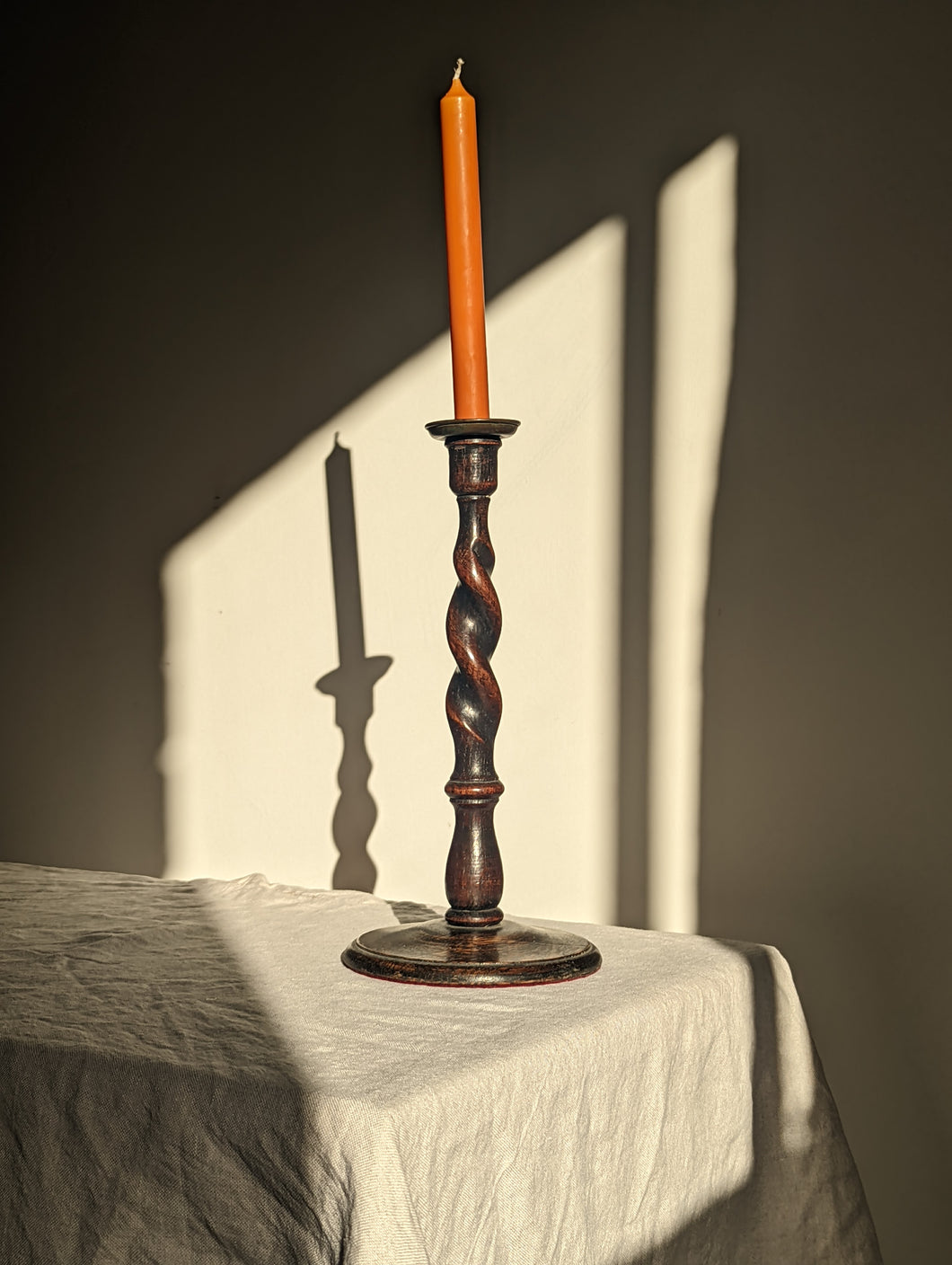 Barley Twist Candlestick Holder