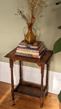 Load image into Gallery viewer, Antique Oak Side Table
