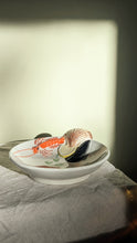 Load image into Gallery viewer, Mid-Century Hand-Painted Seafood Bowl
