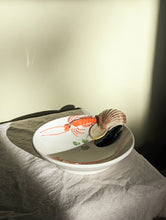 Load image into Gallery viewer, Mid-Century Hand-Painted Seafood Bowl
