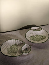 Load image into Gallery viewer, A Pair of Hand-Painted Portuguese Shell Dishes
