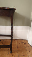 Load image into Gallery viewer, Antique Barley Twist Table

