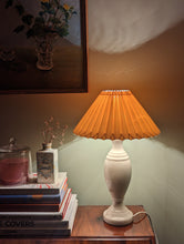 Load image into Gallery viewer, Large Antique Alabaster Lamp
