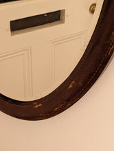 Load image into Gallery viewer, antique oval mirror

