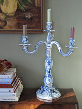 Load image into Gallery viewer, Rare Porcelain 19th Century Meissen Candelabra
