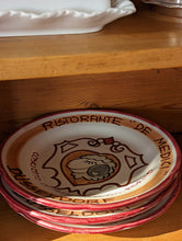 Load image into Gallery viewer, Set of Three Vintage Italian Restaurant Plates
