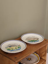 Load image into Gallery viewer, Pair of Vintage French Seafood Plates
