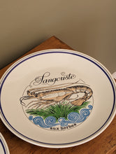 Load image into Gallery viewer, Pair of Vintage French Seafood Plates
