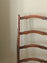 Load image into Gallery viewer, close up of ladder back chair
