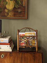 Load image into Gallery viewer, 1970s bamboo letter rack
