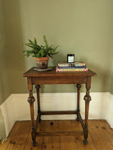 Load image into Gallery viewer, antique oak table
