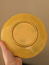 Load image into Gallery viewer, back of majolica plate
