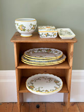 Load image into Gallery viewer, Vintage Italian Floral Ceramic Plate Set
