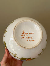 Load image into Gallery viewer, Vintage Italian Floral Ceramic Plate Set
