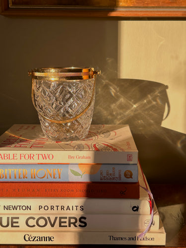 crystal ice bucket
