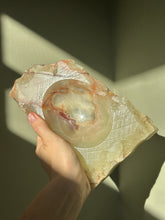 Load image into Gallery viewer, Vintage Green Onyx Ash Tray Dish
