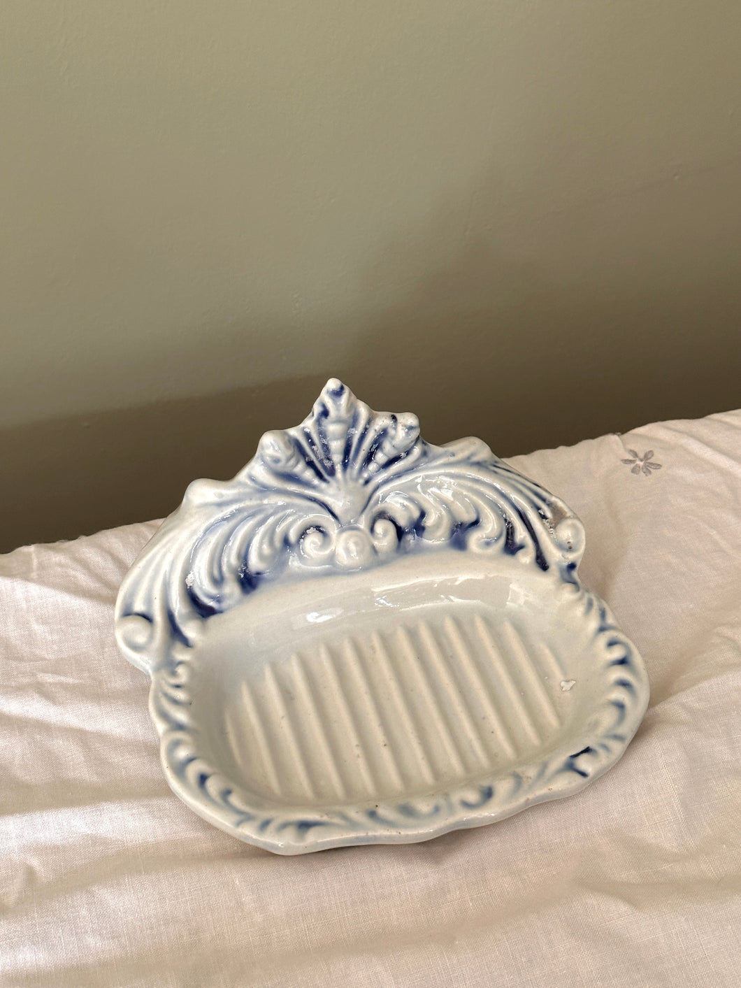 Antique French Soap Dish