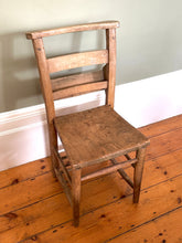 Load image into Gallery viewer, set of four antique chapel chairs 
