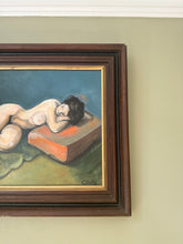 Load image into Gallery viewer, nude at rest painting 
