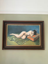 Load image into Gallery viewer, nude woman still life painting 
