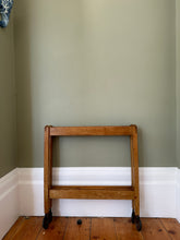 Load image into Gallery viewer, wooden foldable drinks trolley
