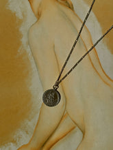 Load image into Gallery viewer, vintage sterling silver st christopher necklace
