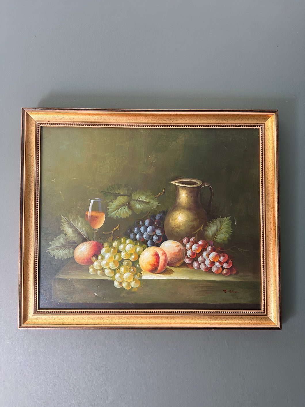 still life oil painting 