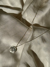 Load image into Gallery viewer, vintage sterling silver st christopher necklace
