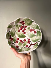 Load image into Gallery viewer, Antique Ceramic French Cherry Bowl

