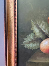 Load image into Gallery viewer, Large Original Vintage French Still Life Oil Painting signed M.Aaron
