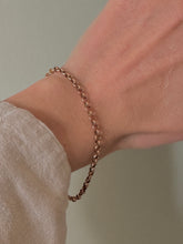 Load image into Gallery viewer, rose gold belcher link bracelet

