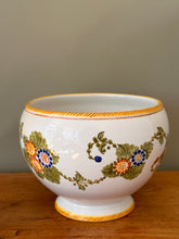 Load image into Gallery viewer, Vintage Italian Floral Ceramic Plate Set
