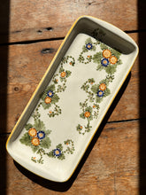 Load image into Gallery viewer, Vintage Italian Floral Ceramic Plate Set
